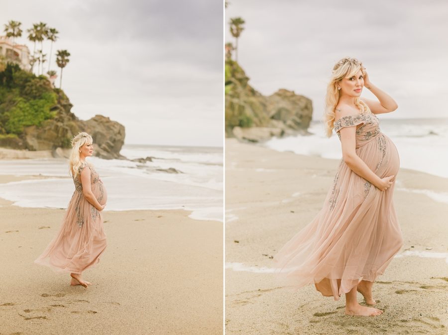 Laguna Beach Maternity Photos - Kristen Booth Photography