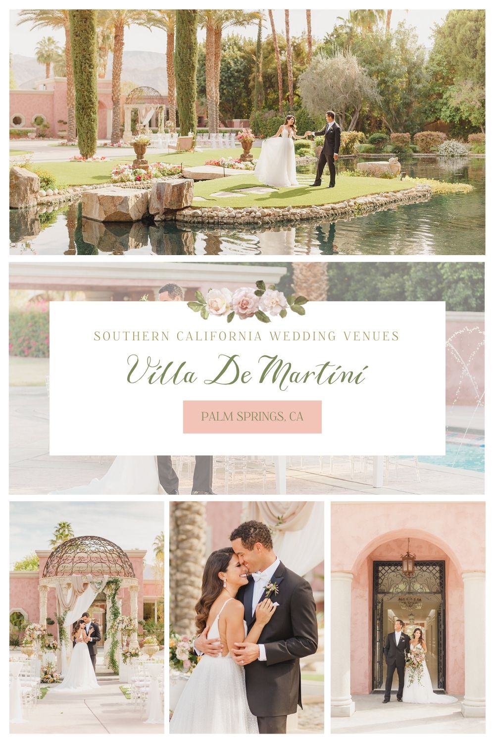 Villa De Martini Palm Springs wedding venue