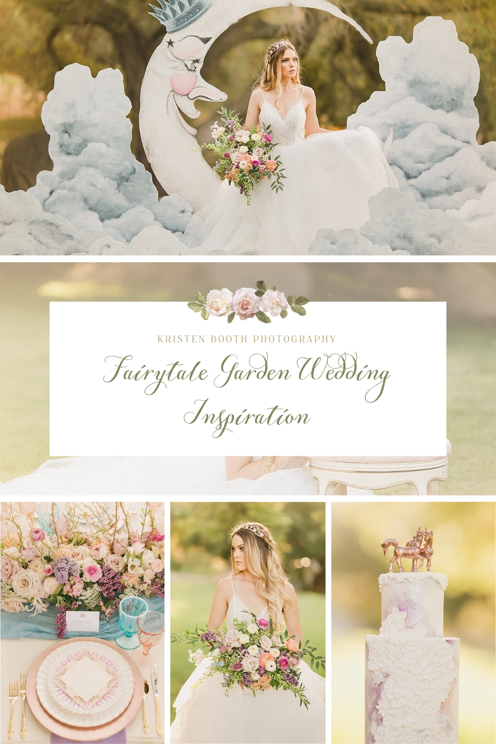Fairytale garden wedding inspiration