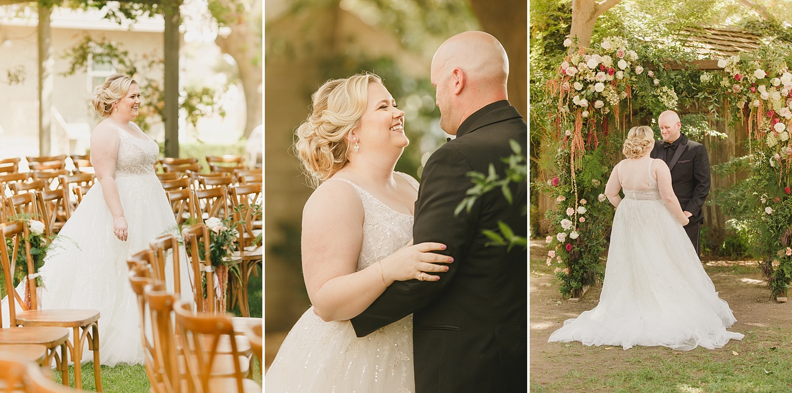 Pageo Lavender Farm wedding couple first look