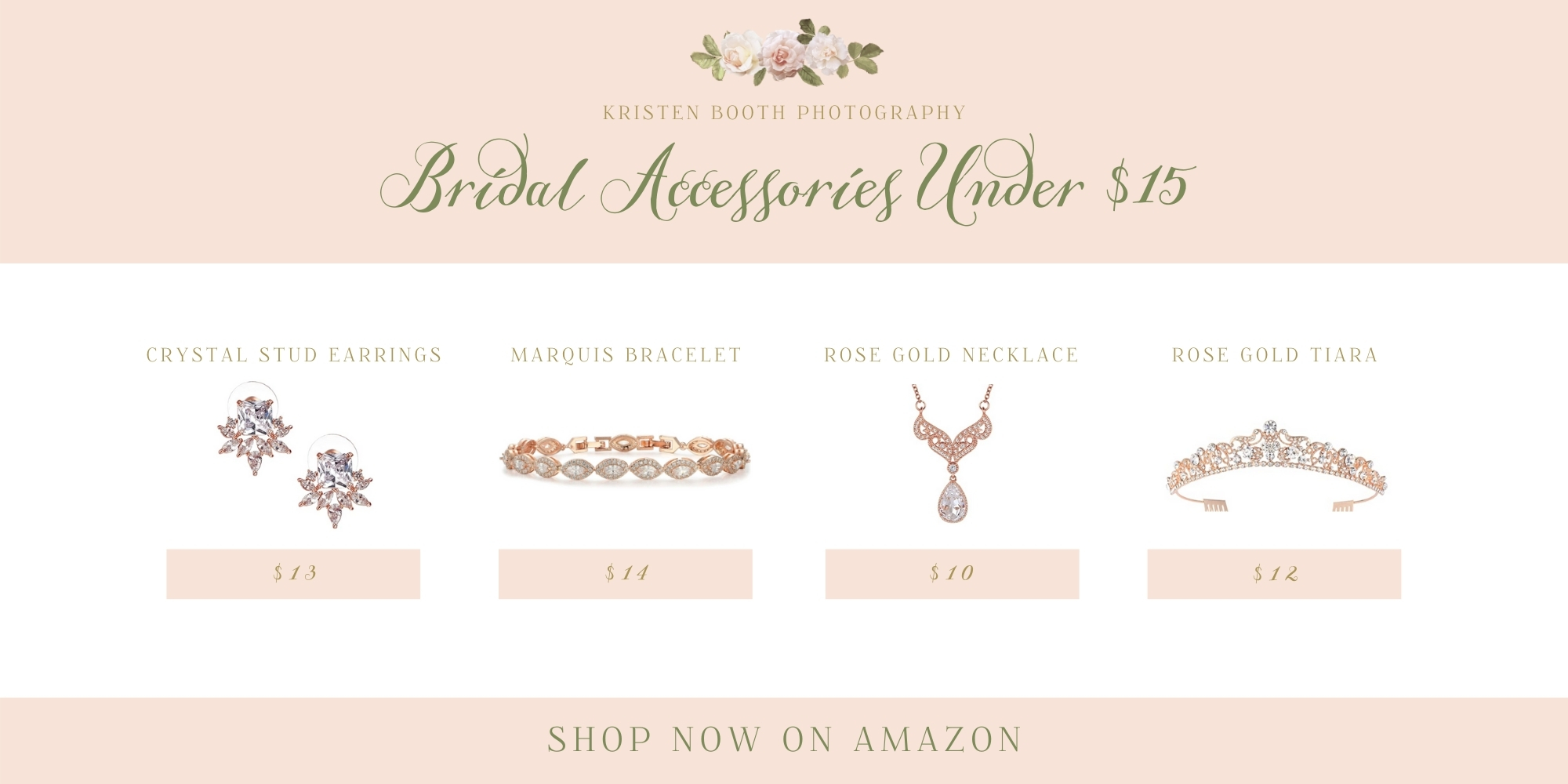 bridal accessories under $15 on Amazon