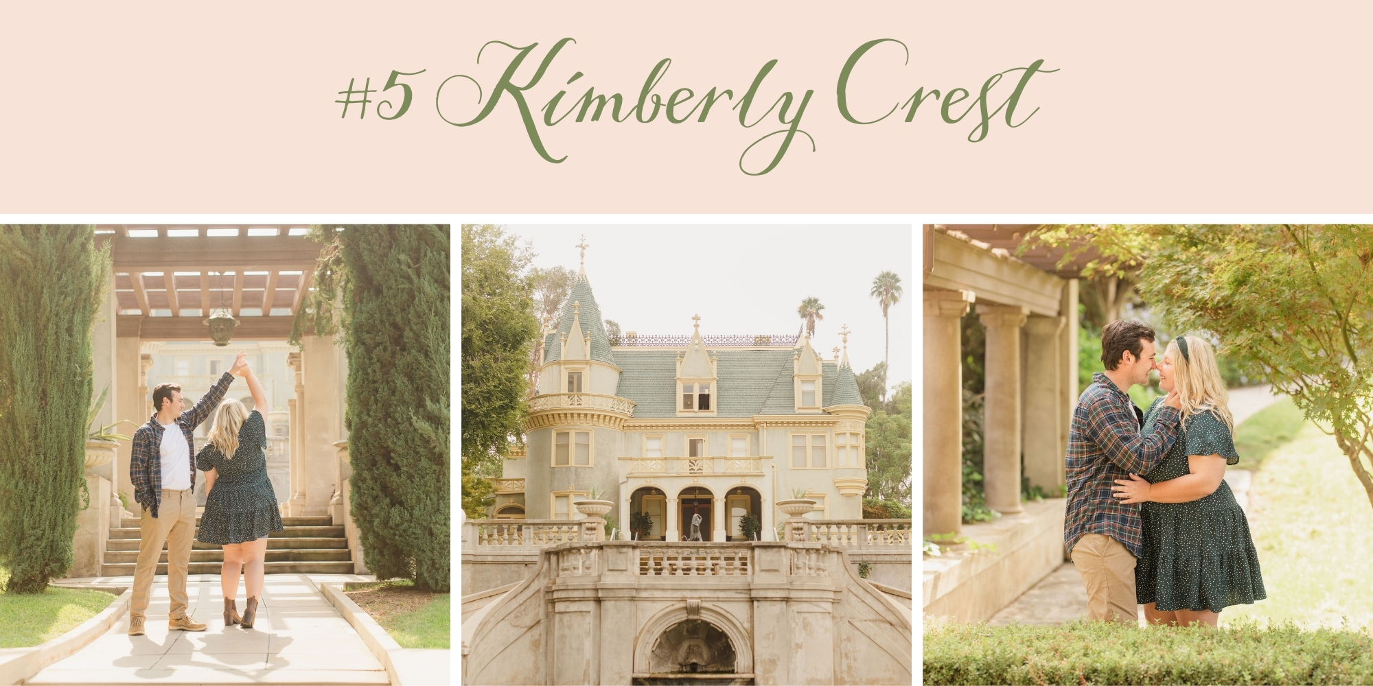 Top fairytale Engagement Photo Locations in Southern California
