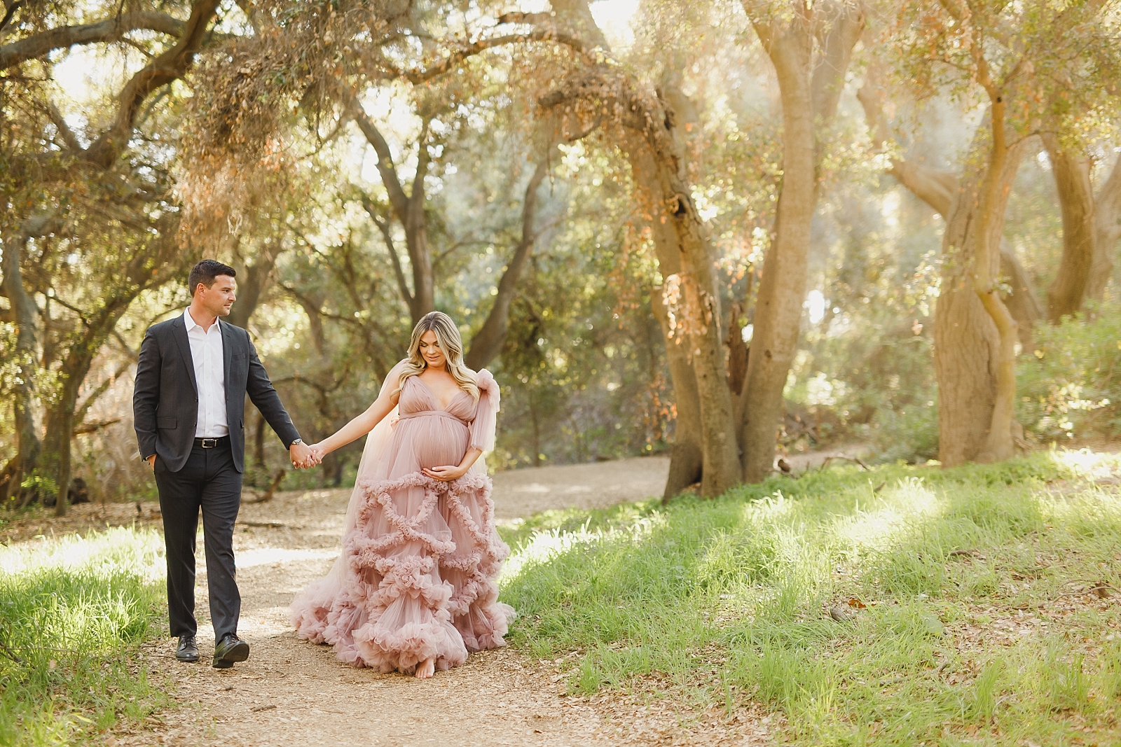 Inland Empire Photographer Maternity Session in Marshall Canyon